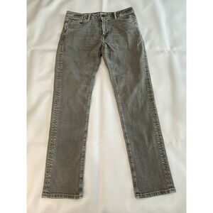 American Eagle Outfitters Men Slim Straight Easy Flex Jeans Denim Gray SZ W32
